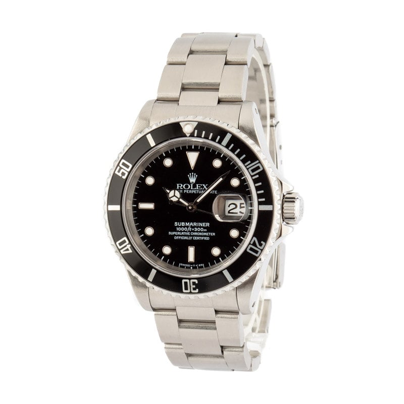 Rolex Submariner 16610 Black