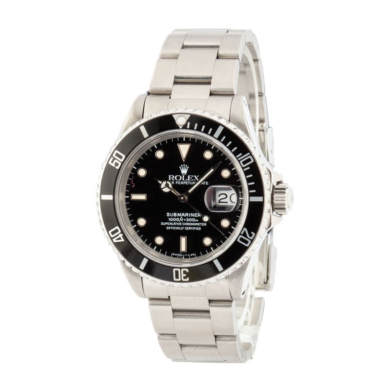 Rolex Submariner Ref 16610 Steel Oyster