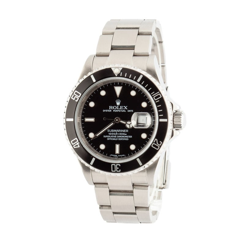 Rolex Submariner Ref 16610T Stainless Steel