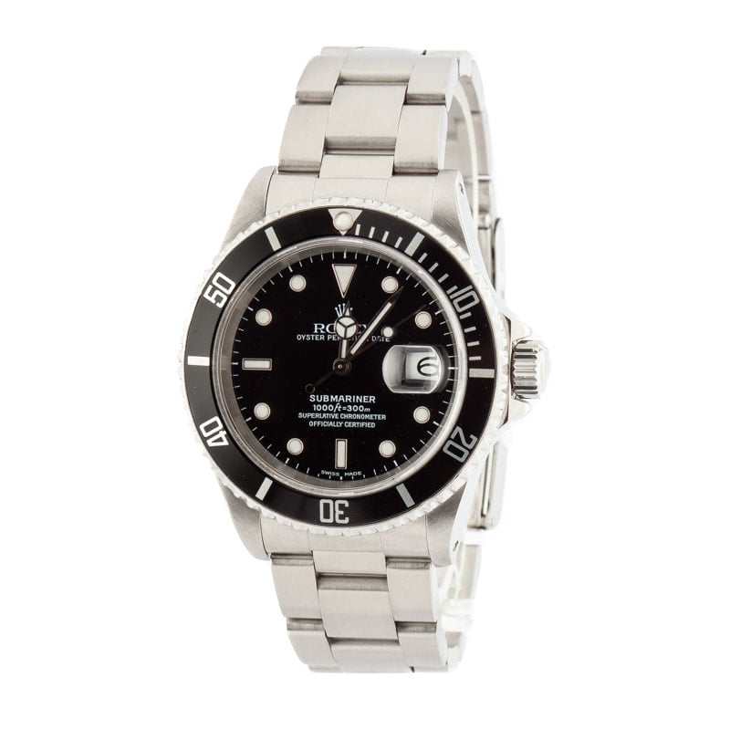 Rolex Submariner Black 16610