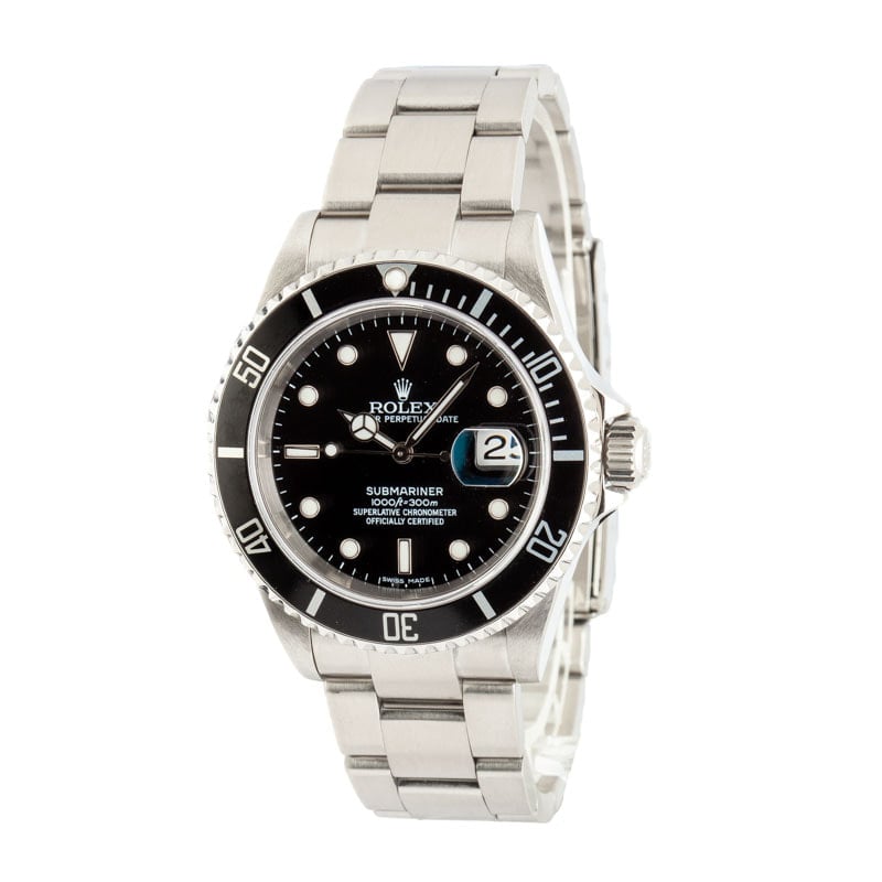 Rolex Submariner 16610T Stainless Steel