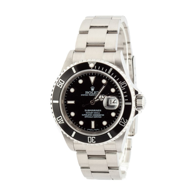 Rolex Submariner 16610T Black