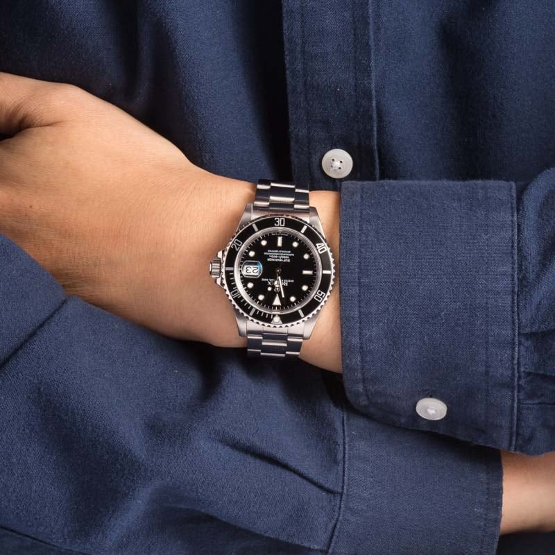 Submariner Rolex 16610 Black