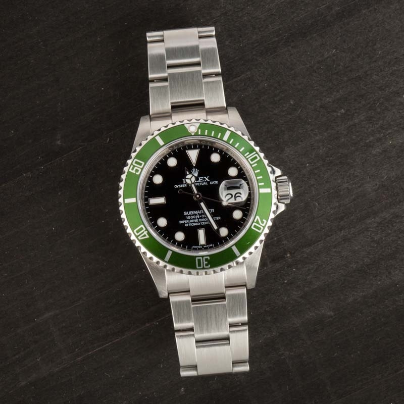 Pre-Owned Rolex 40MM Anniversary Submariner 16610V