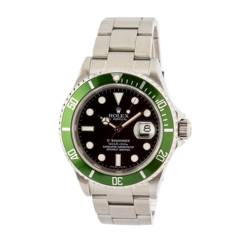 Rolex Submariner 16610V Green