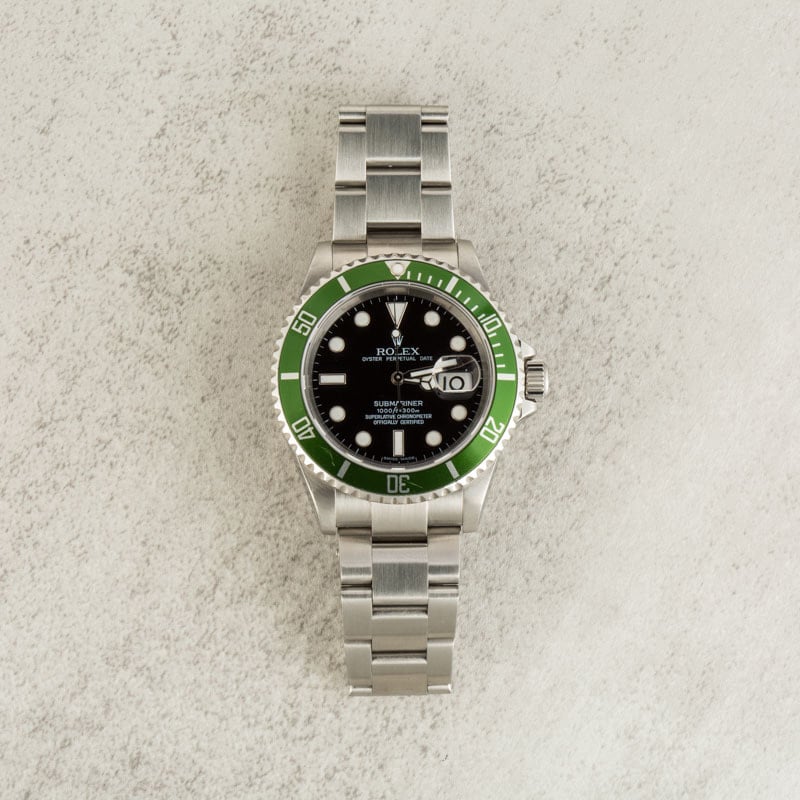 Rolex Submariner 16610V Green