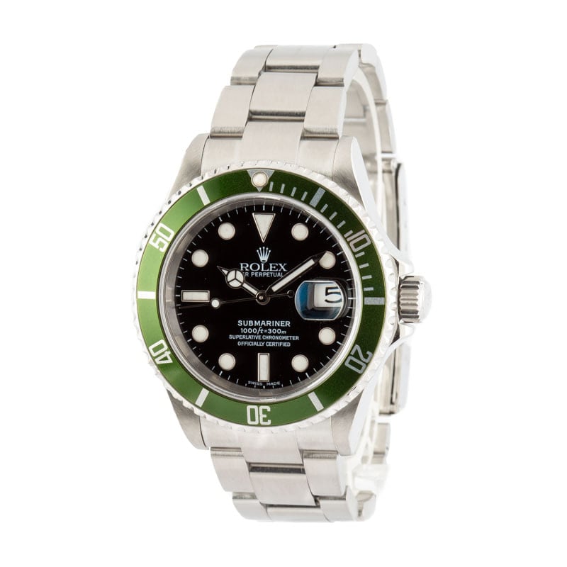 Rolex Submariner 16610V Green