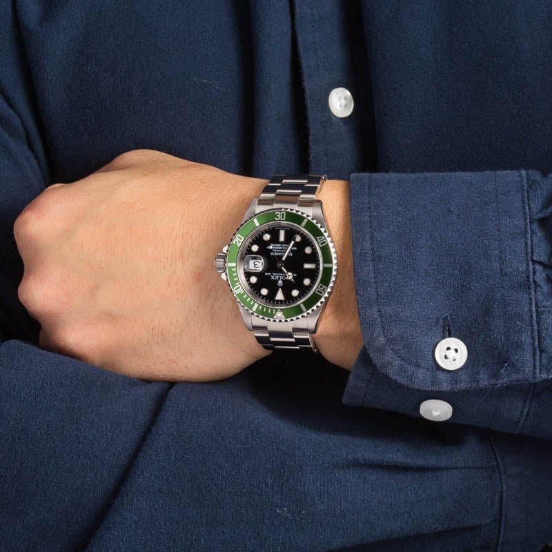 Rolex Submariner 16610V Kermit