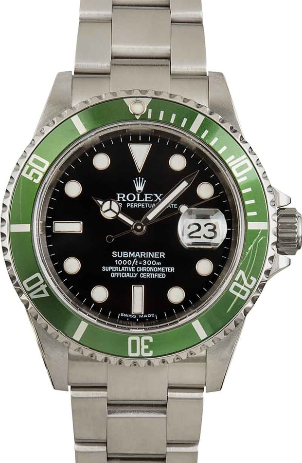 Rolex submariner green used sale