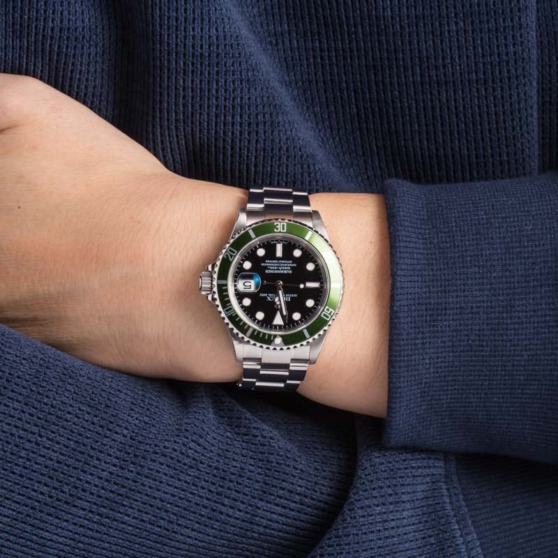 Rolex Submariner 16610V Green