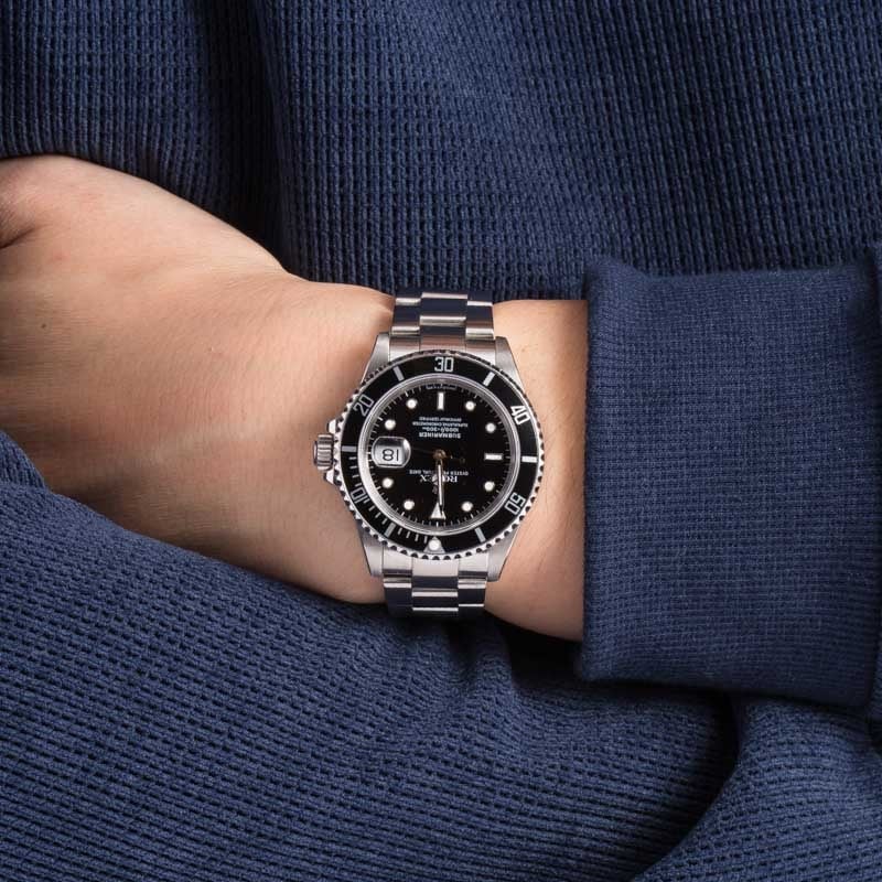 Rolex Submariner 16610 Black Dial