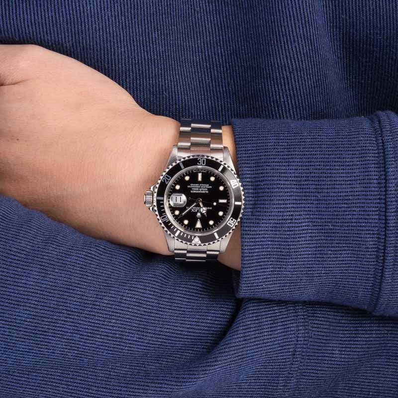 Rolex Submariner Black Dial 16610