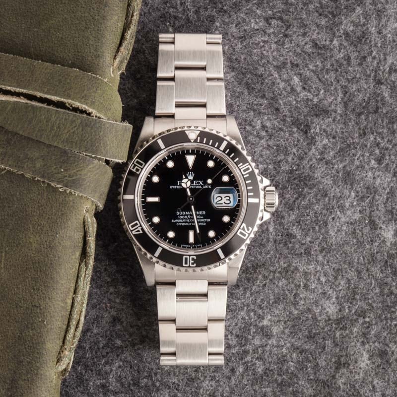 Rolex Submariner 16610 Black