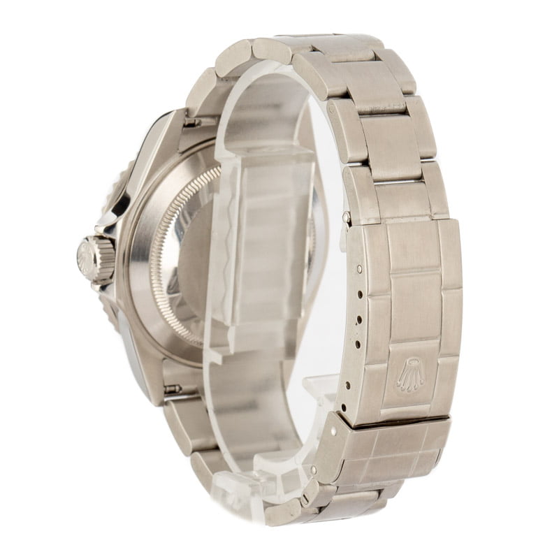 Fit Submariner 116610-LV-97200 silver gold metal bracelet