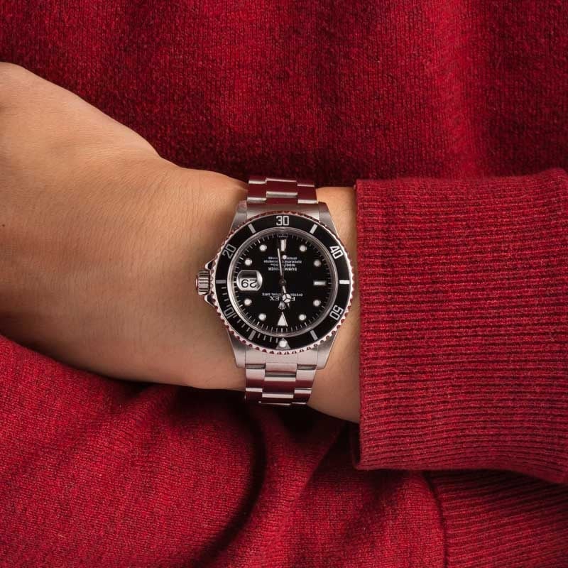 Pre-Owned Rolex Submariner 16610 Black