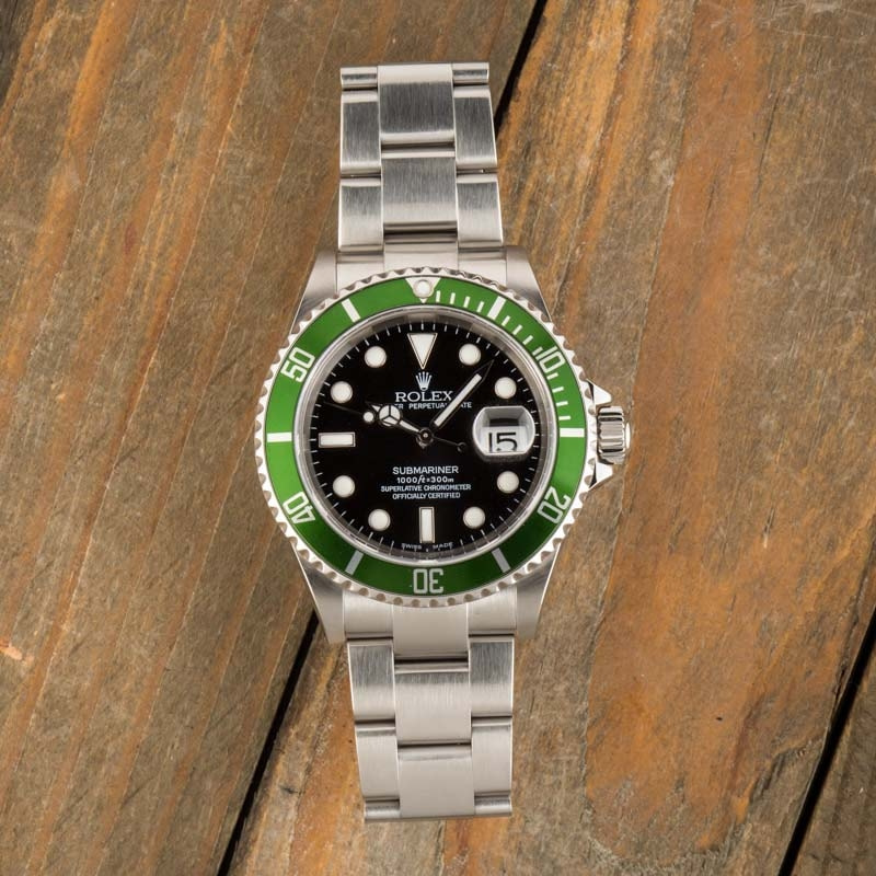 Rolex Submariner Date 16610V, Stainless Steel, Mens, Pre-Owned