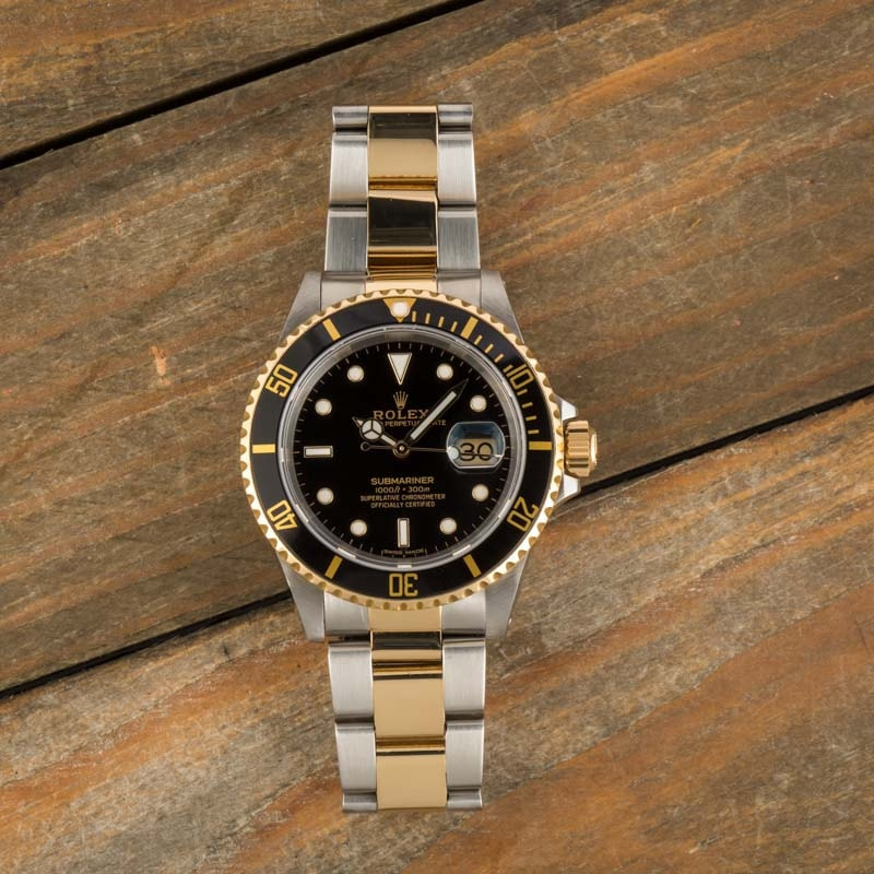 Used shop black rolex