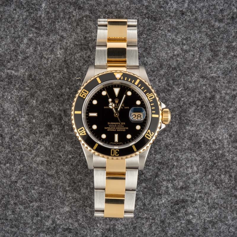 Rolex Submariner 16613T Steel & Gold