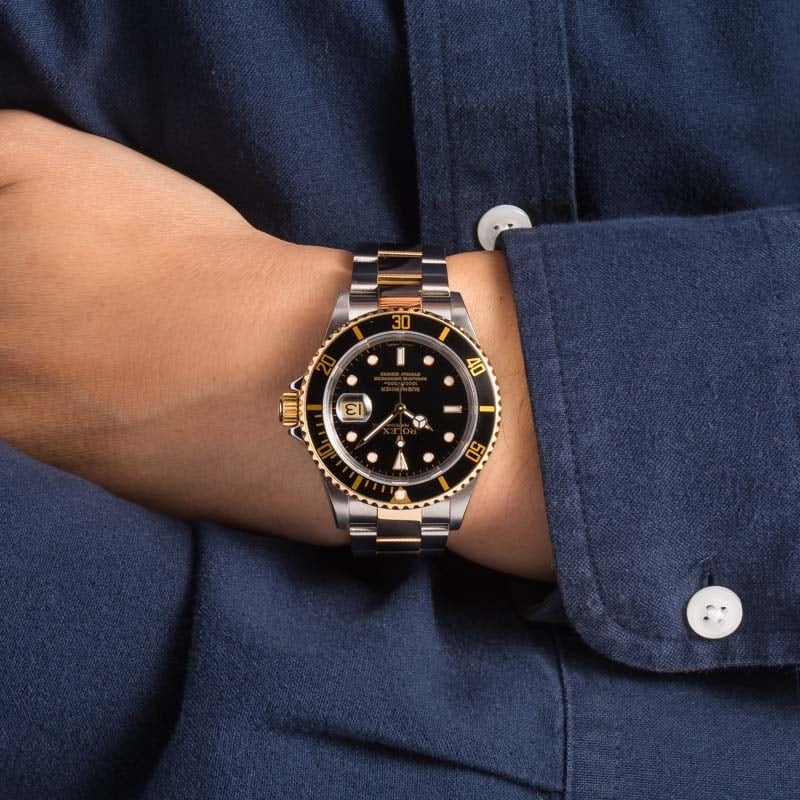 Rolex Submariner 16613T Two Tone Oyster