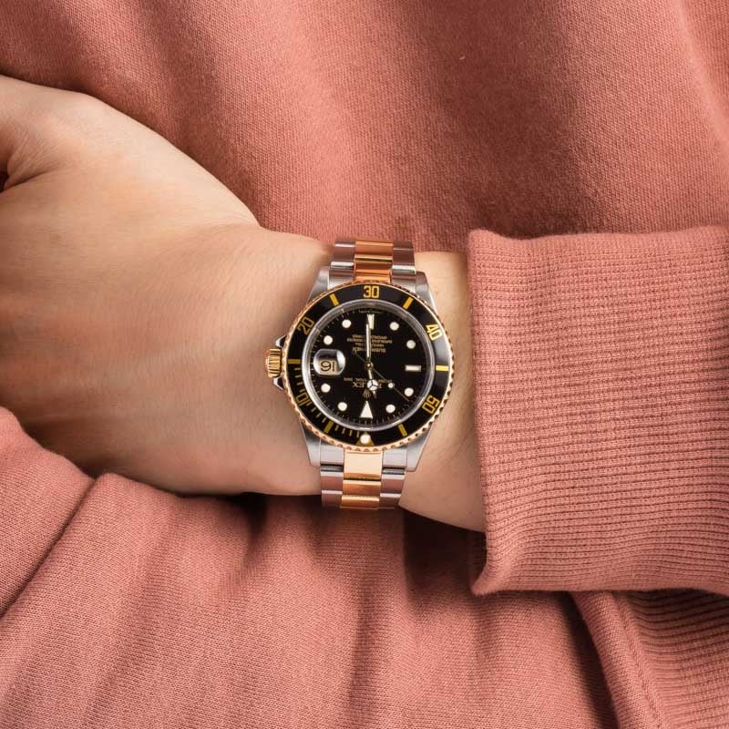 Rolex Submariner 16613T Steel & Gold