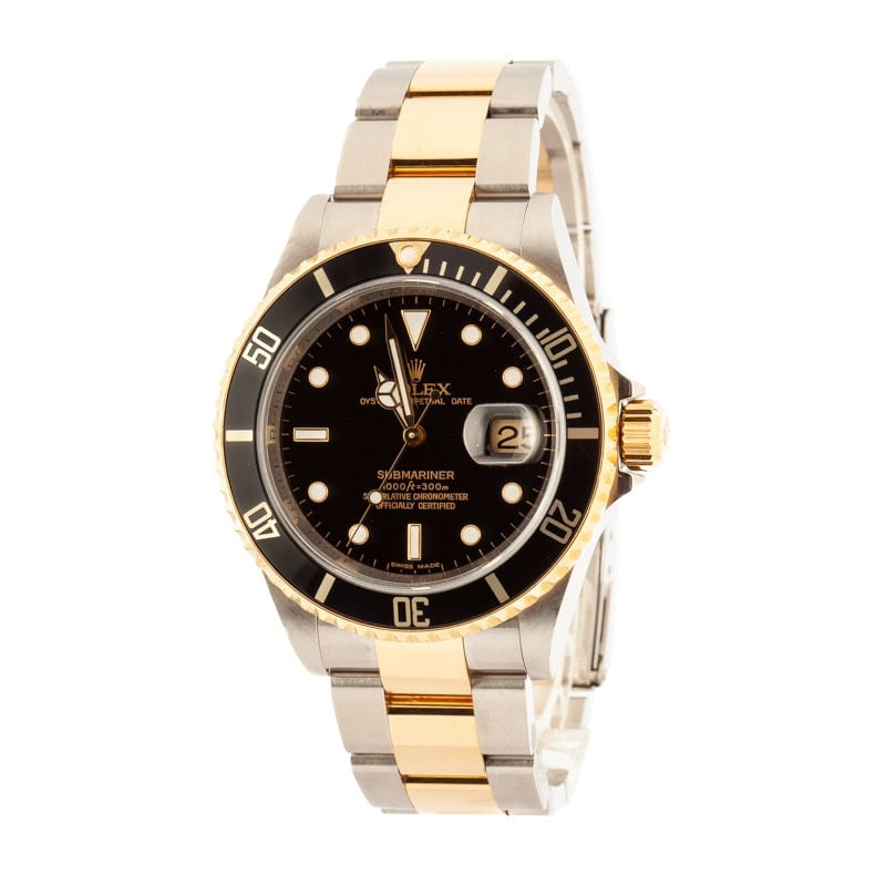 Rolex Submariner 16613T Steel & Gold