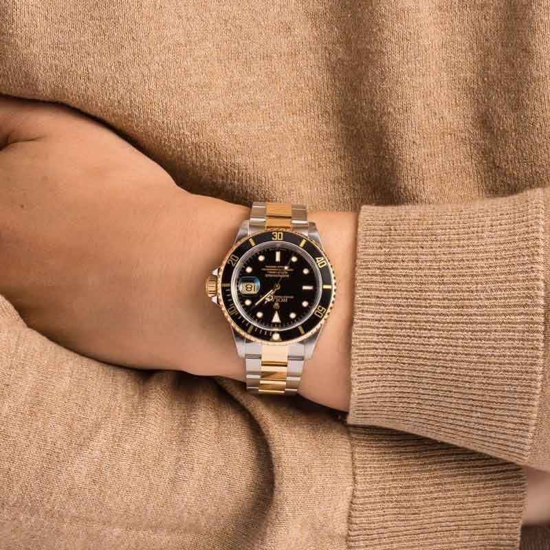 Rolex Submariner 16613 Black Dial