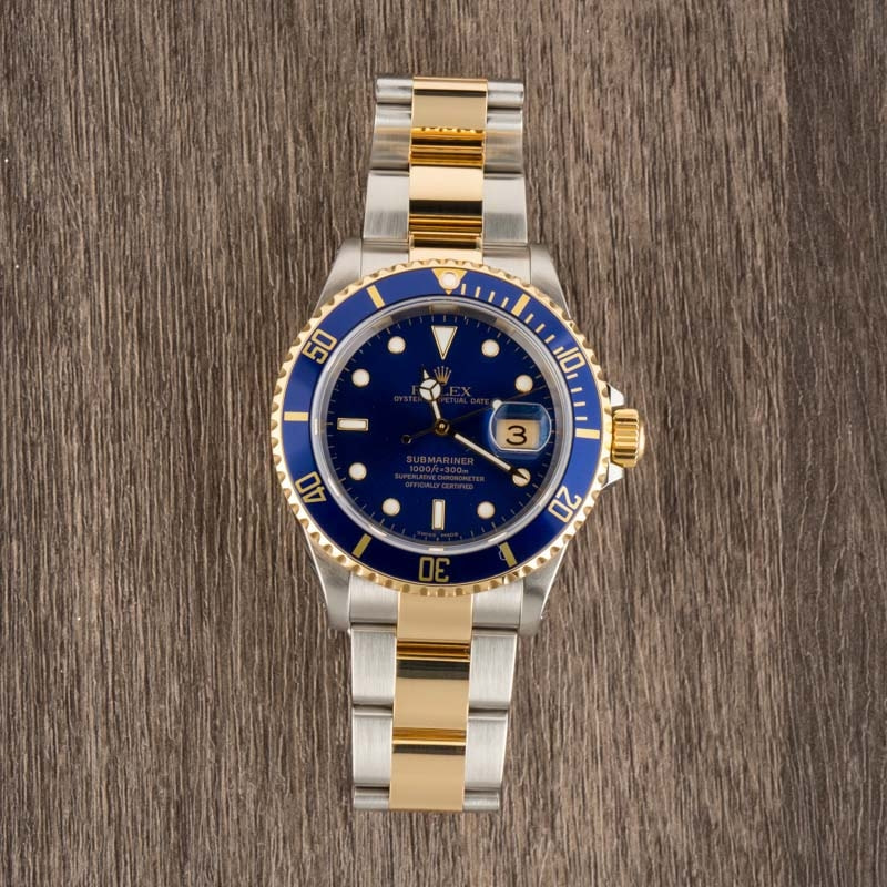 Rolex Submariner 16613 Blue