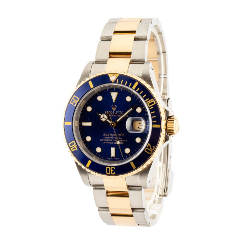 Rolex Submariner 16613 Blue