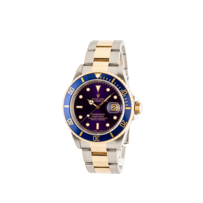 Rolex Submariner 16613 Two Tone Blue