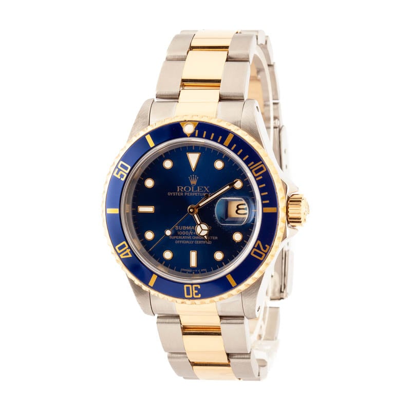 Rolex Submariner 16613 Blue