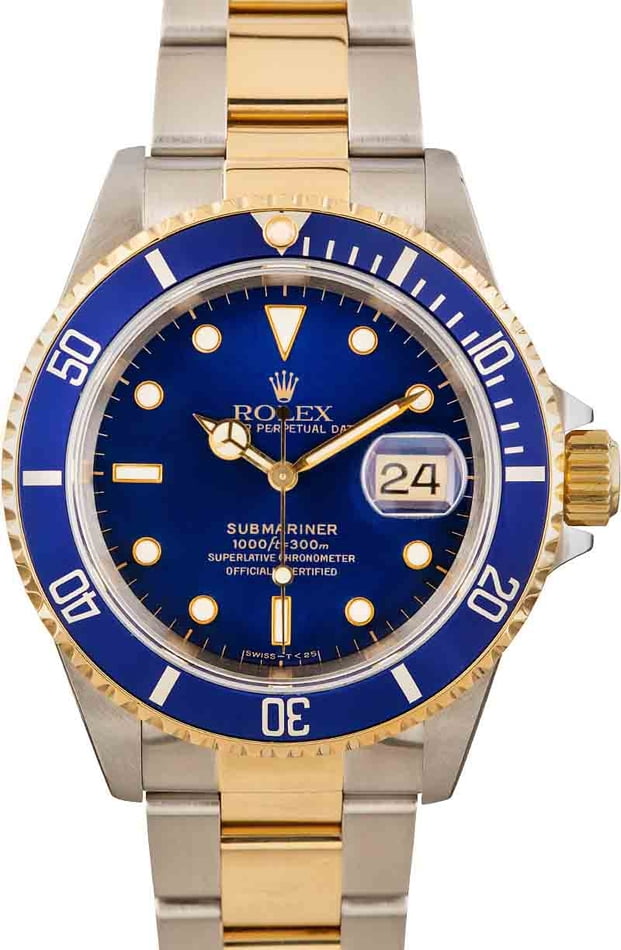 Buy Used Rolex Submariner 16613 | Bob's Watches - Sku: 154456