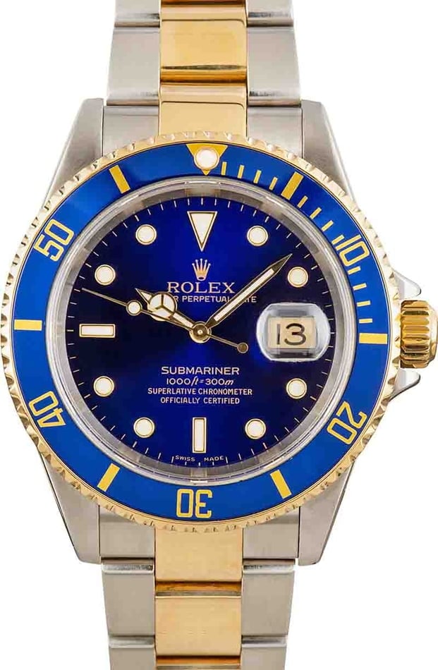 Buy Used Rolex Submariner 16613 | Bob's Watches - Sku: 156393