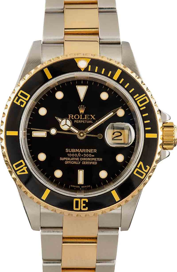 Buy Used Rolex Submariner 16613 | Bob's Watches - Sku: 162471