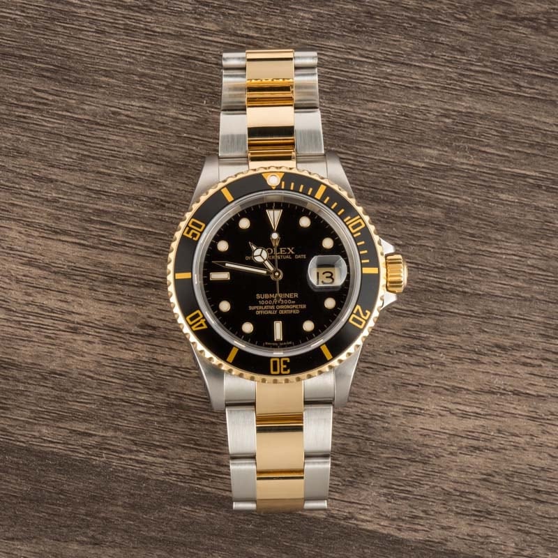 Buy Used Rolex Submariner 16613 Bob s Watches Sku 167788