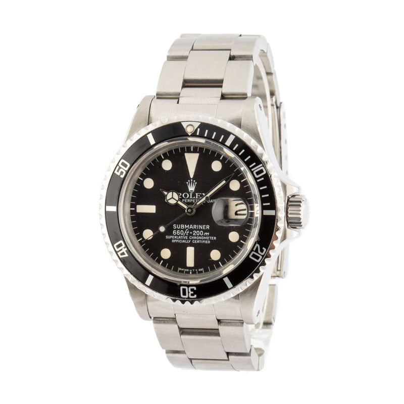 Men's Vintage Rolex Submariner Stainless Steel 1680