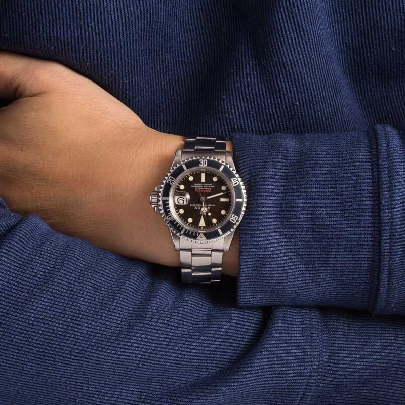 Rolex Vintage Submariner 1680 Tropical Dial