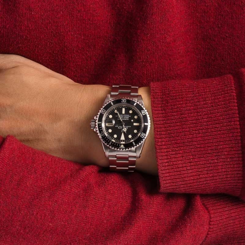 Men's Vintage Rolex Submariner Stainless Steel 1680