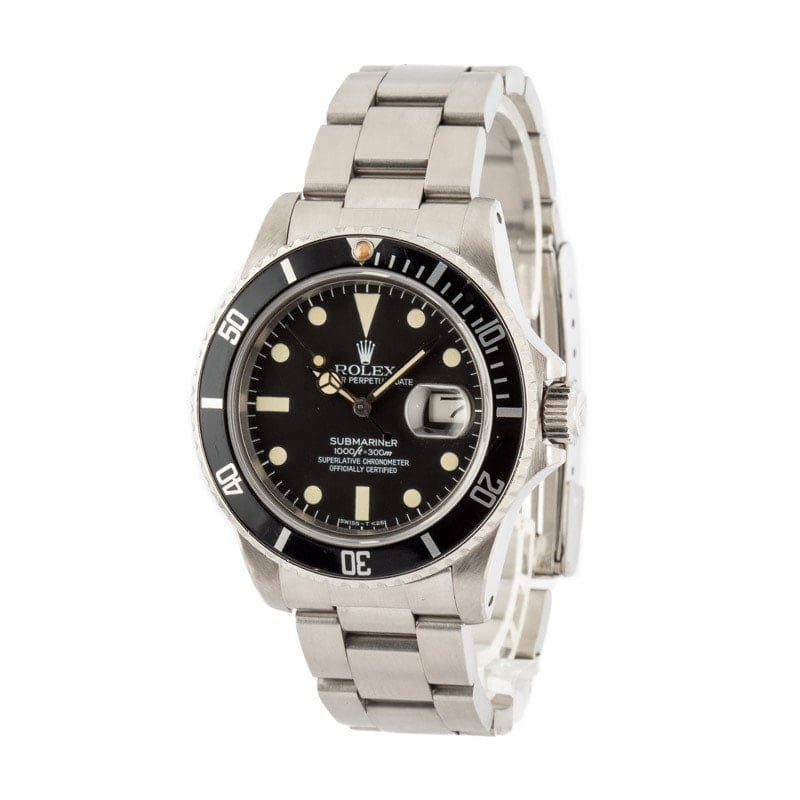 Rolex Submariner Black 16800