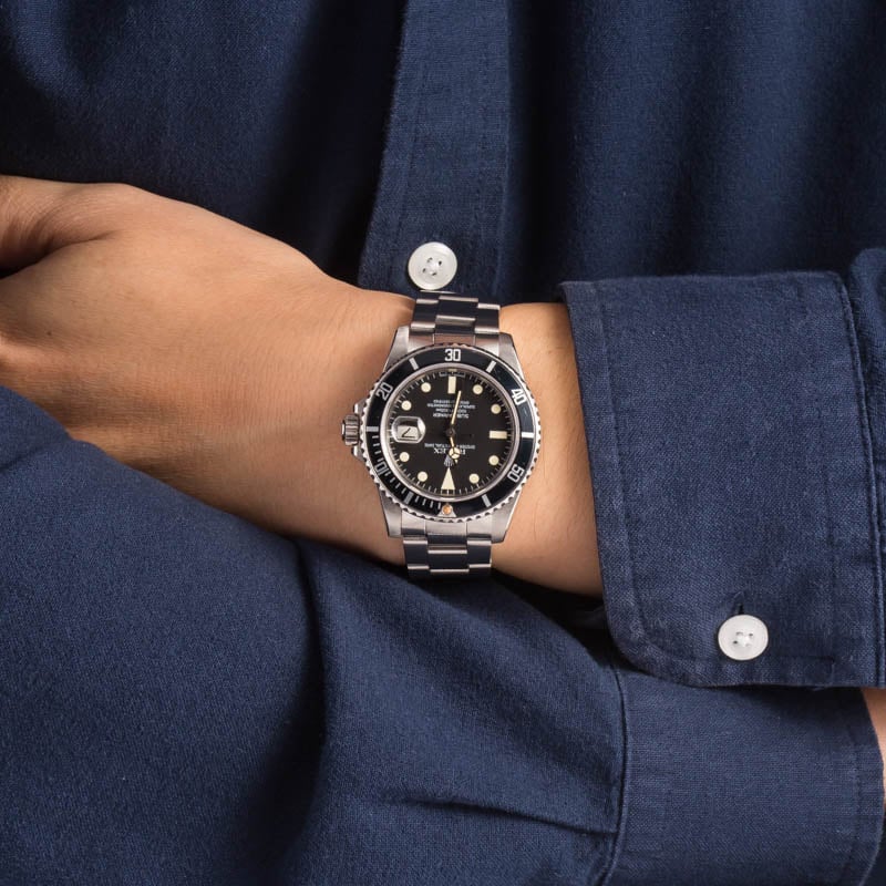 Rolex Submariner Black 16800