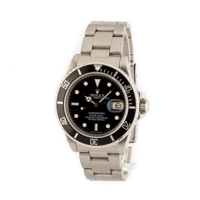 Rolex Submariner 16800 Stainless Steel