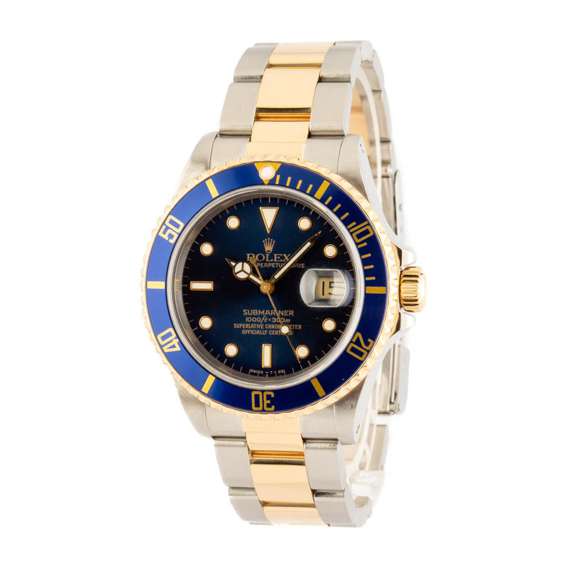 Rolex Submariner 16803 Blue Dial