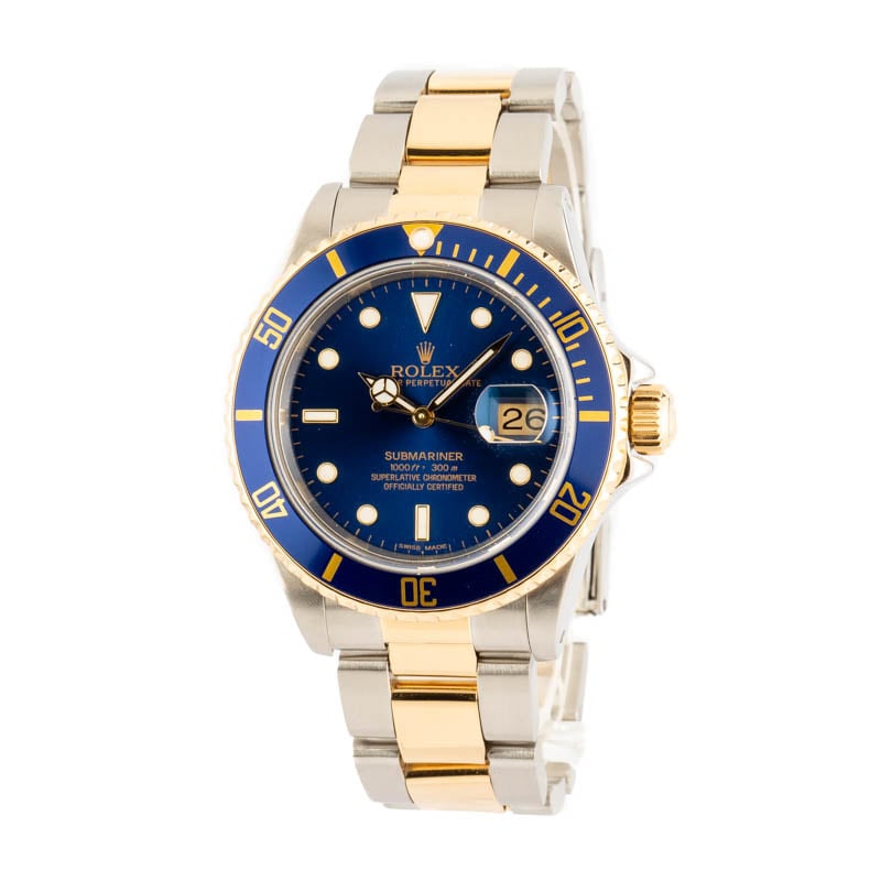 Rolex Submariner 16803 Blue