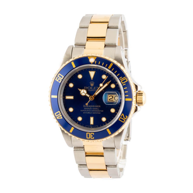 Rolex Submariner 16803 Steel & Gold