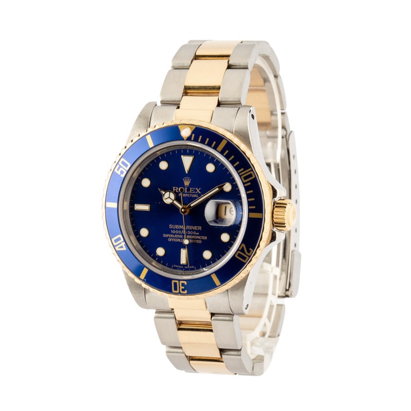 Rolex Submariner 16803 Blue