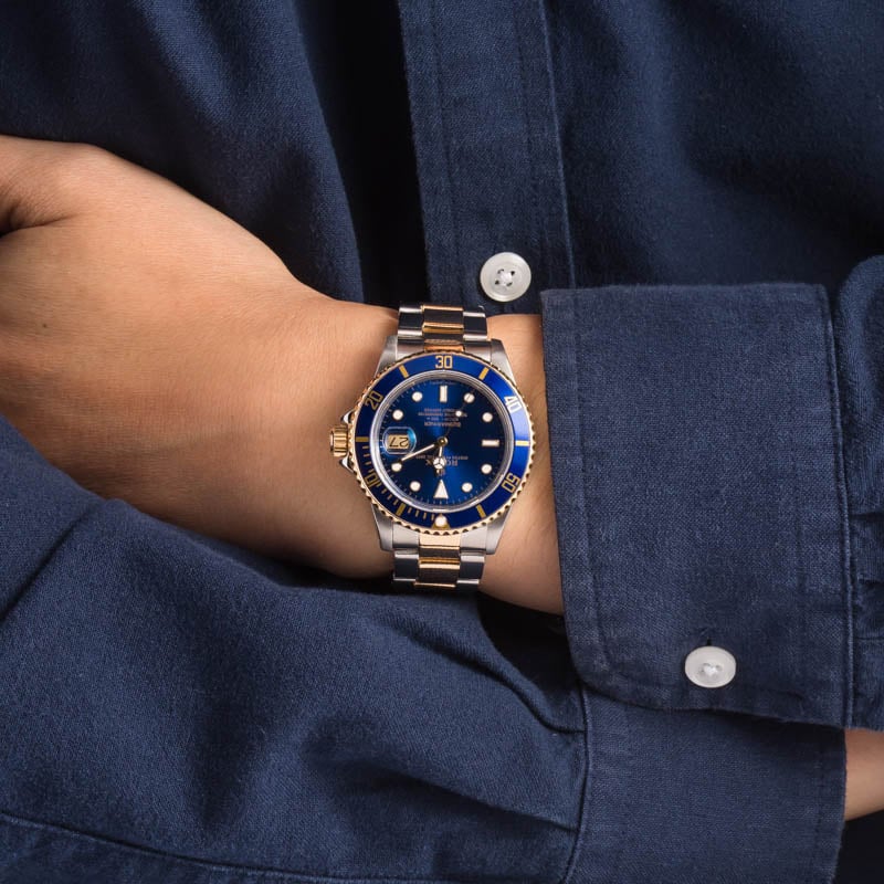 Rolex Submariner 16803 Blue