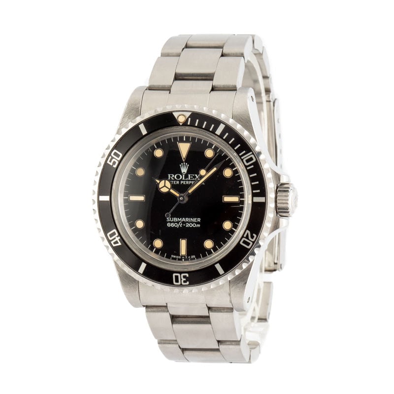 Vintage 1986 Rolex Submariner Ref 5513