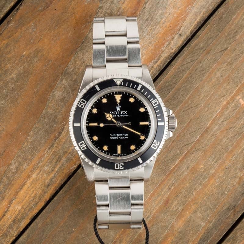 Vintage 1987 Rolex Submariner Ref 5513