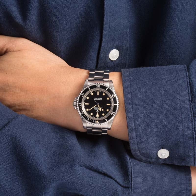 Vintage 1986 Rolex Submariner Ref 5513