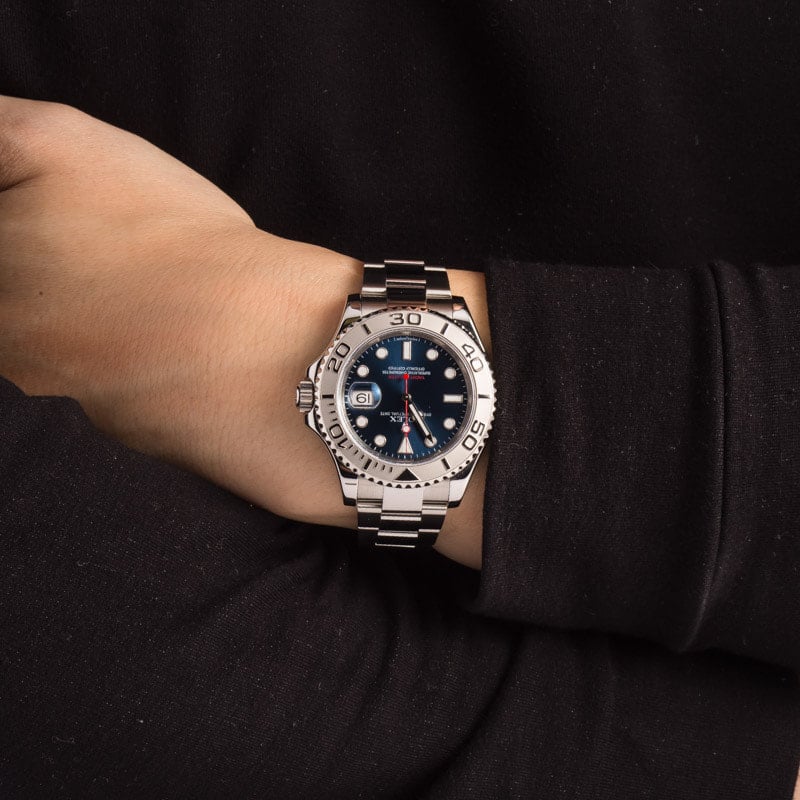 Rolex Yacht-Master ref 116622 Blue Dial