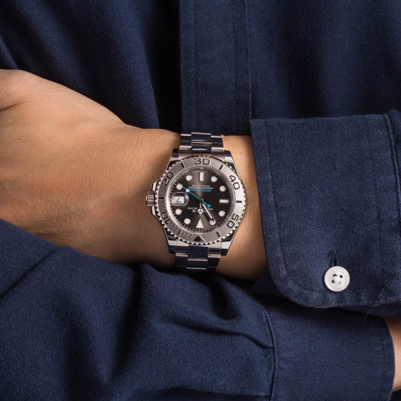 Rolex Yacht-Master 116622 Dark Rhodium Dial